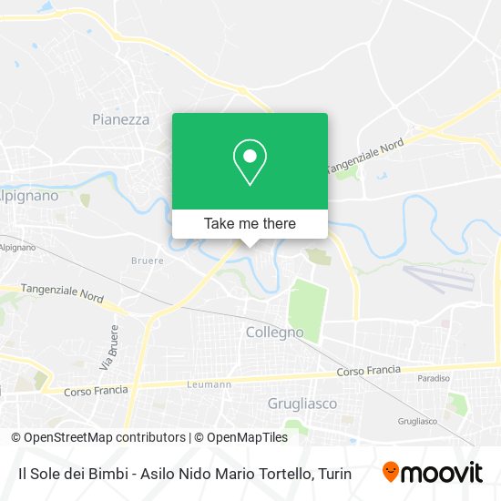 Il Sole dei Bimbi - Asilo Nido Mario Tortello map