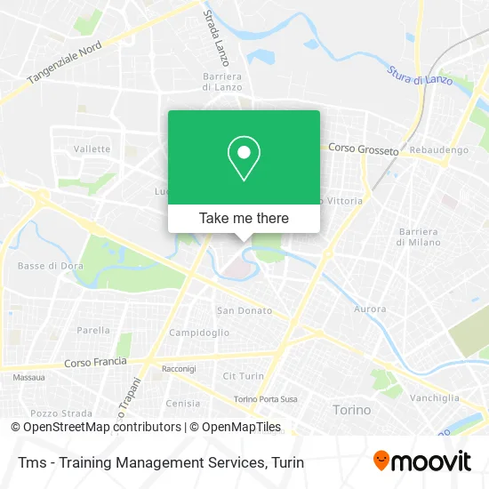 TMS - Training Management Services map