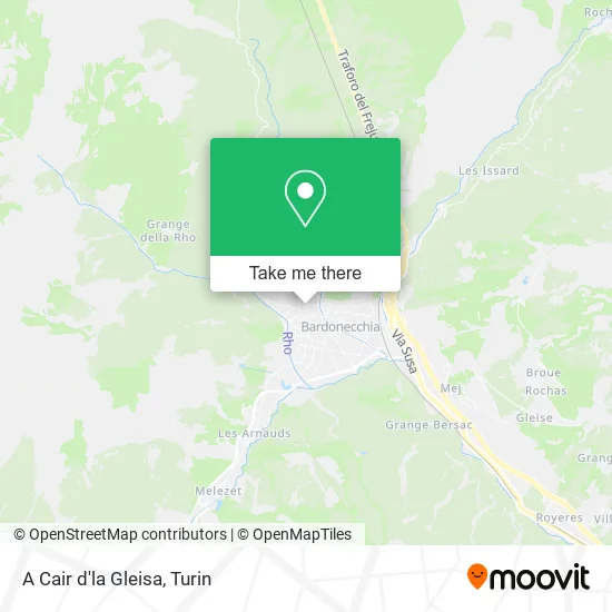 A Cair d'la Gleisa map