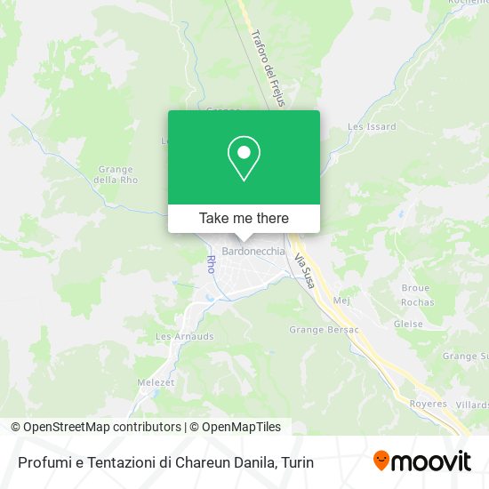 Profumi e Tentazioni di Chareun Danila map