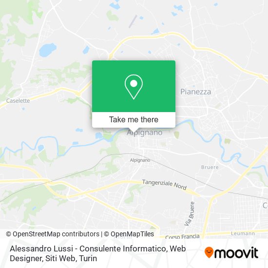 Alessandro Lussi - Consulente Informatico, Web Designer, Siti Web map