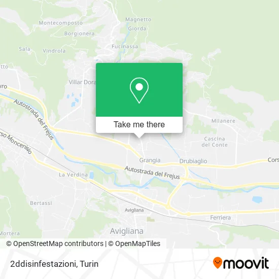 2ddisinfestazioni map