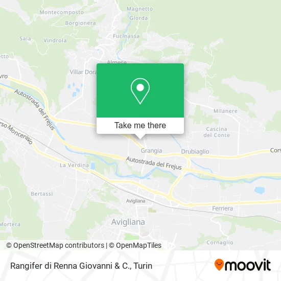 Rangifer by Renna Giovanni & C. map
