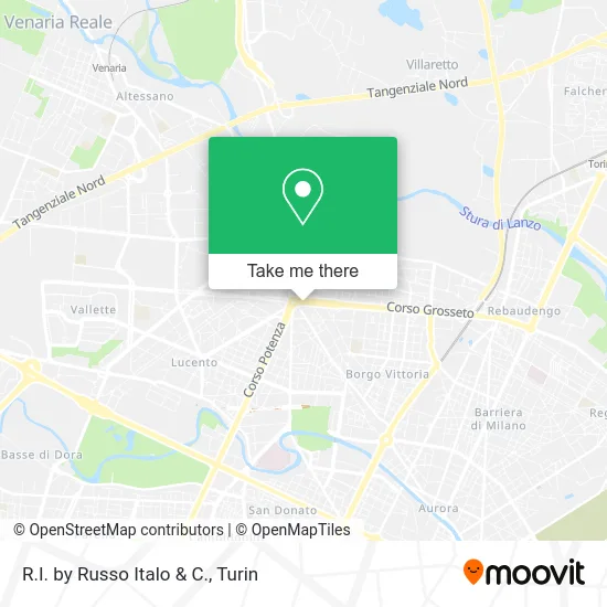 R.I. by Russo Italo & C. map