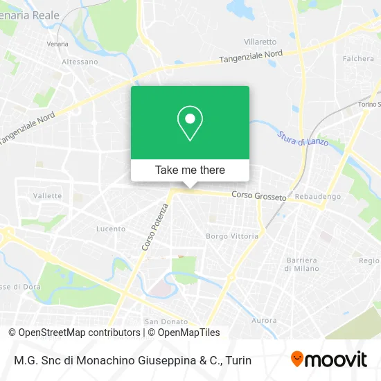 M.G. Snc di Monachino Giuseppina & C. map