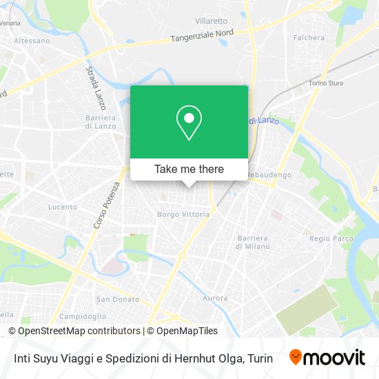 Inti Suyu Viaggi e Spedizioni di Hernhut Olga map