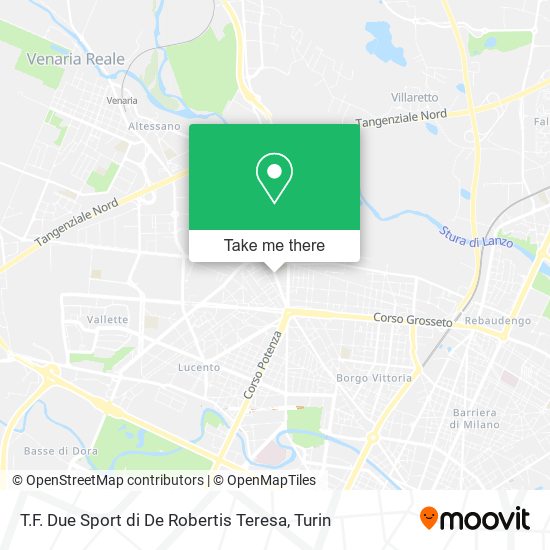 T.F. Due Sport di De Robertis Teresa map