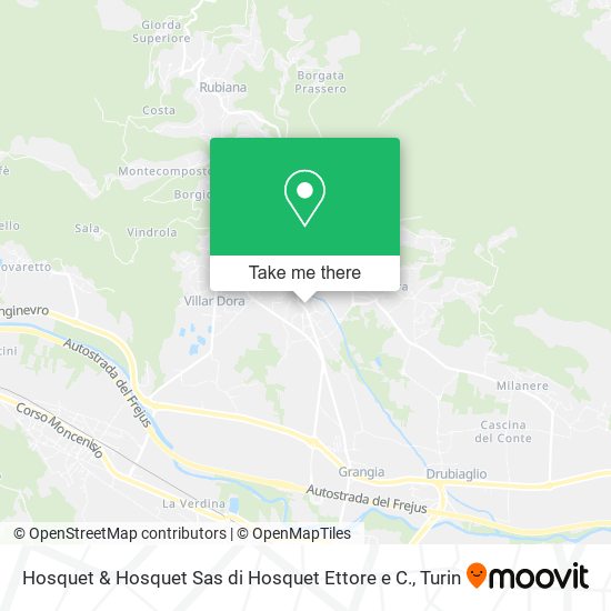 Hosquet & Hosquet Sas di Hosquet Ettore e C. map