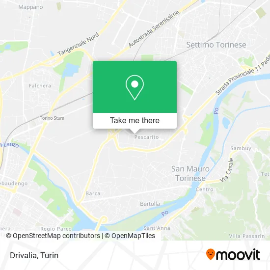 Drivalia map