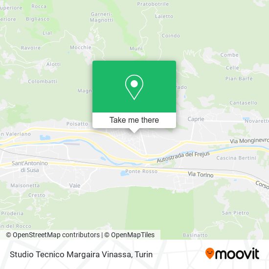 Studio Tecnico Margaira Vinassa map