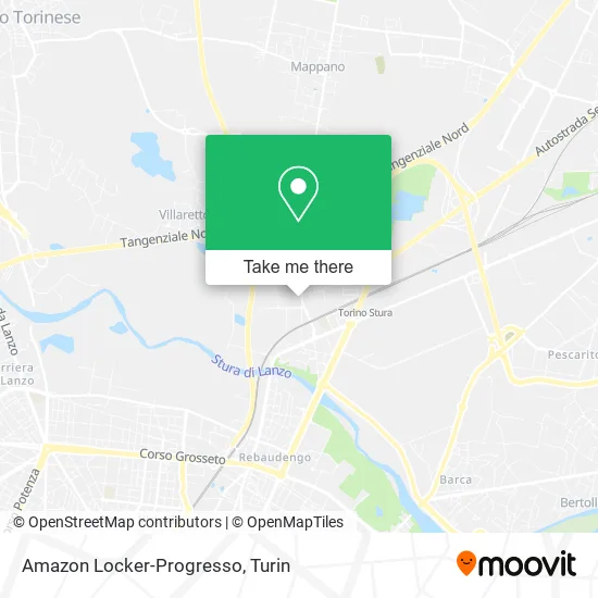 Amazon Locker-Progresso map