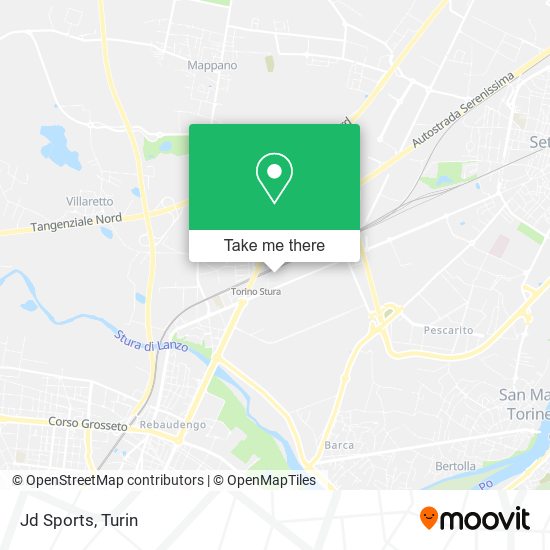 Jd Sports map