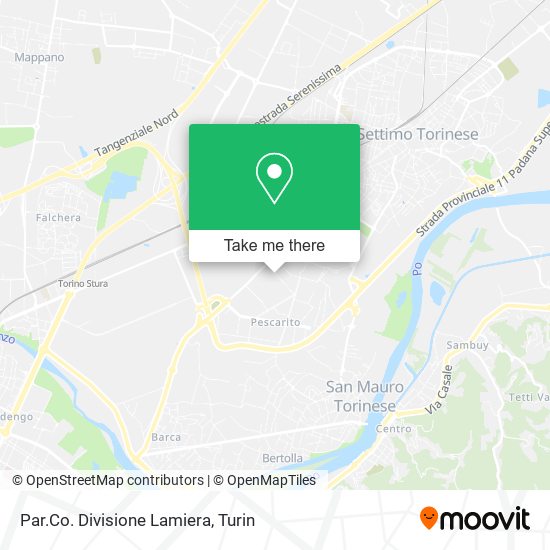 Par.Co. Divisione Lamiera map