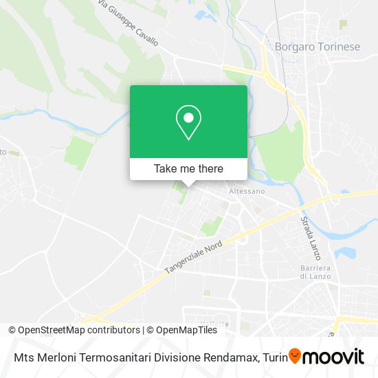 Mts Merloni Termosanitari Divisione Rendamax map