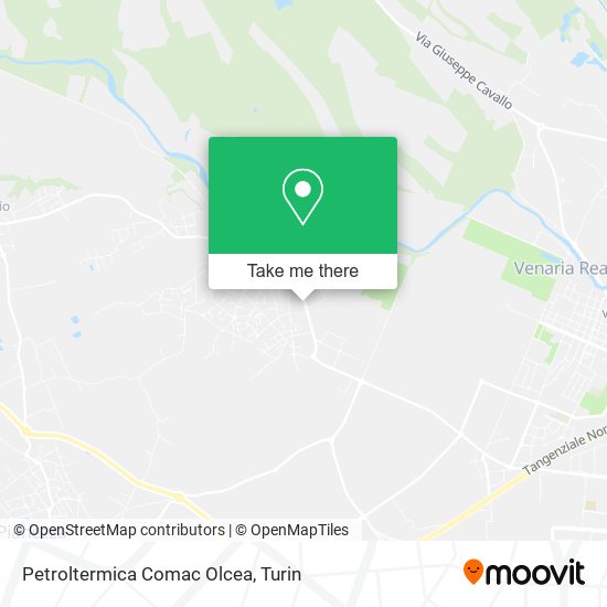 Petroltermica Comac Olcea map
