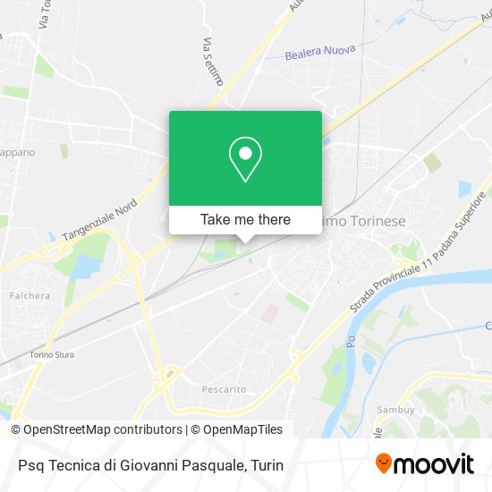 Psq Tecnica di Giovanni Pasquale map