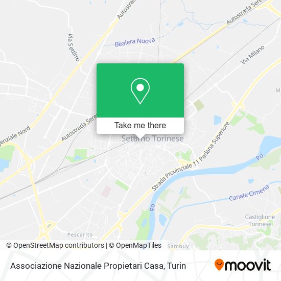 Associazione Nazionale Propietari Casa map