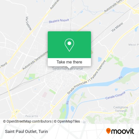 Saint Paul Outlet map