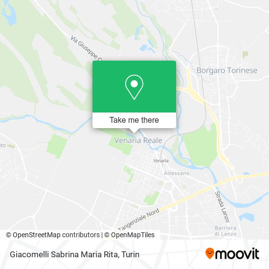 Giacomelli Sabrina Maria Rita map