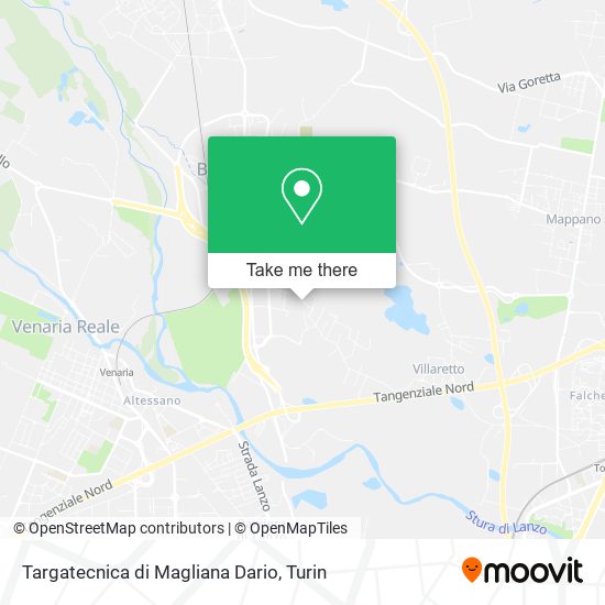 Targatecnica di Magliana Dario map