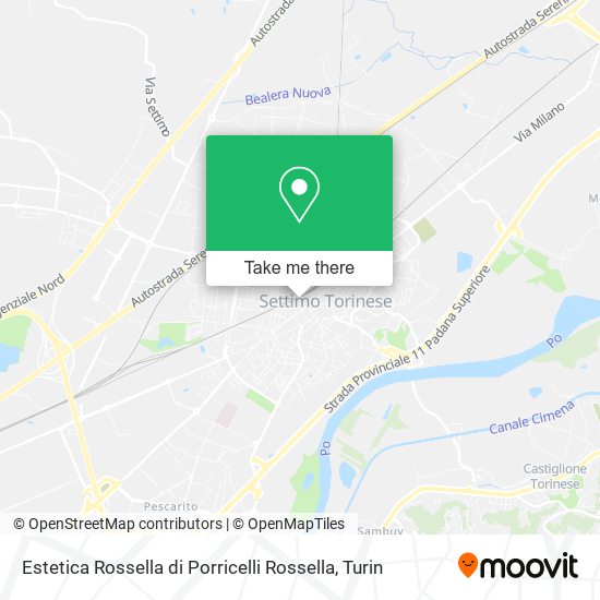 Estetica Rossella di Porricelli Rossella map