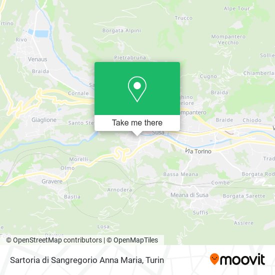 Sartoria di Sangregorio Anna Maria map