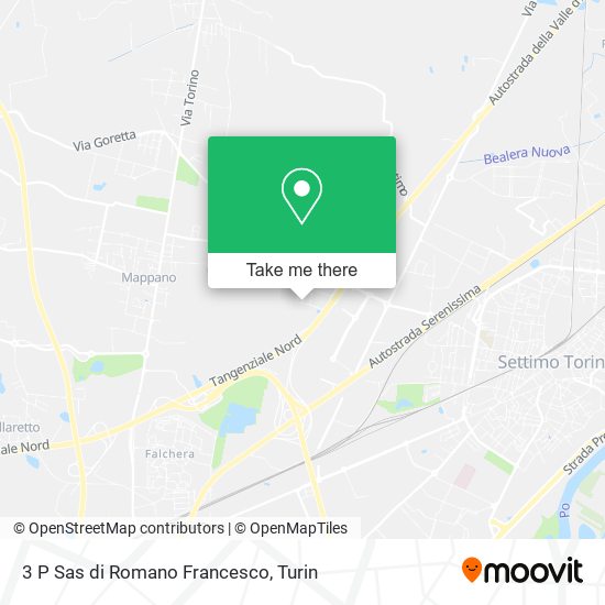3 P Sas di Romano Francesco map