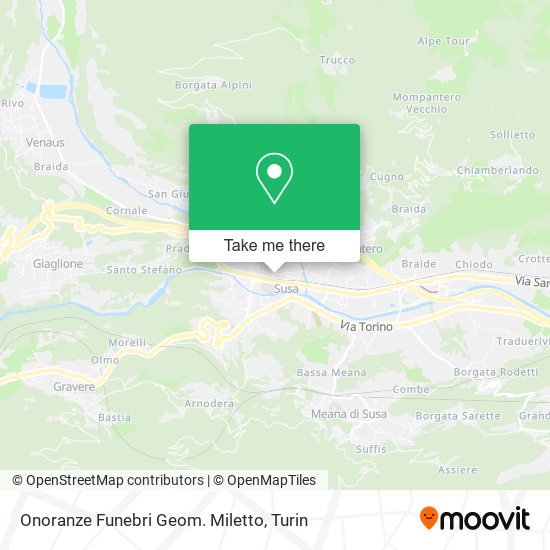 Onoranze Funebri Geom. Miletto map