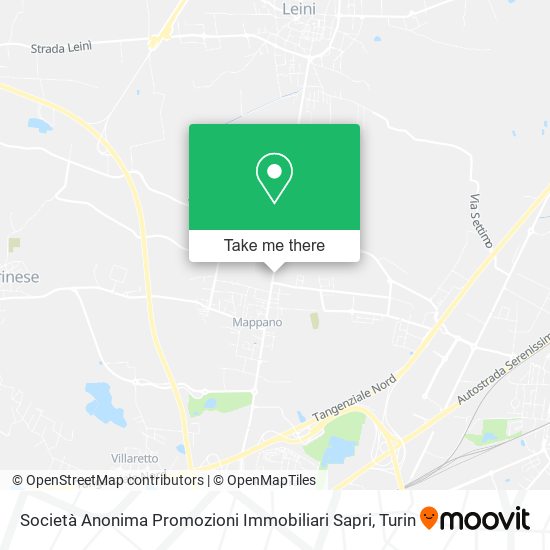 Società Anonima Promozioni Immobiliari Sapri map