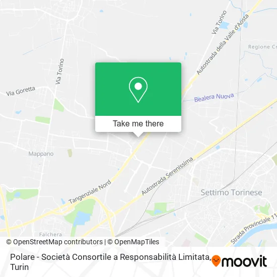 Polare - Società Consortile a Responsabilità Limitata map