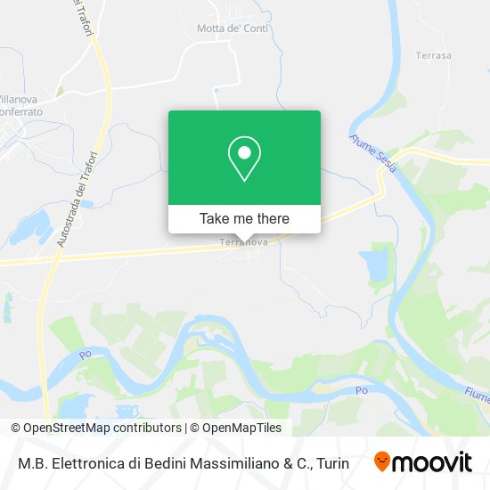 M.B. Elettronica di Bedini Massimiliano & C. map