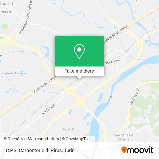 C.P.S. Carpenterie di Piras map