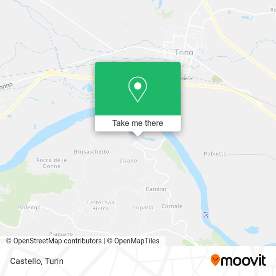 Castello map