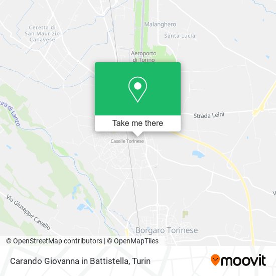 Carando Giovanna in Battistella map