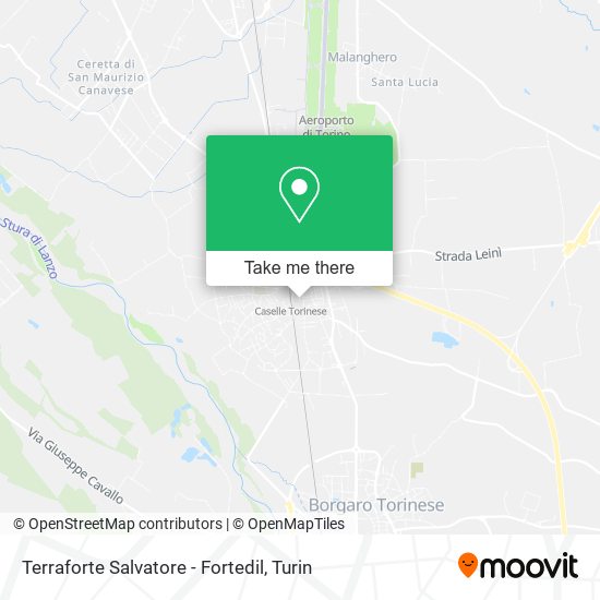 Terraforte Salvatore - Fortedil map