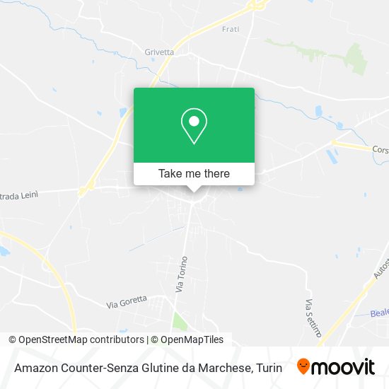 Amazon Counter-Senza Glutine da Marchese map