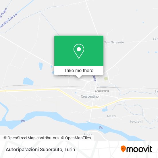 Autoriparazioni Superauto map