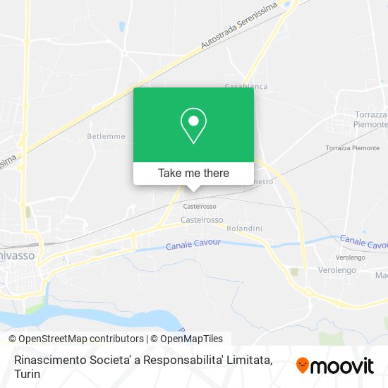Rinascimento Societa' a Responsabilita' Limitata map