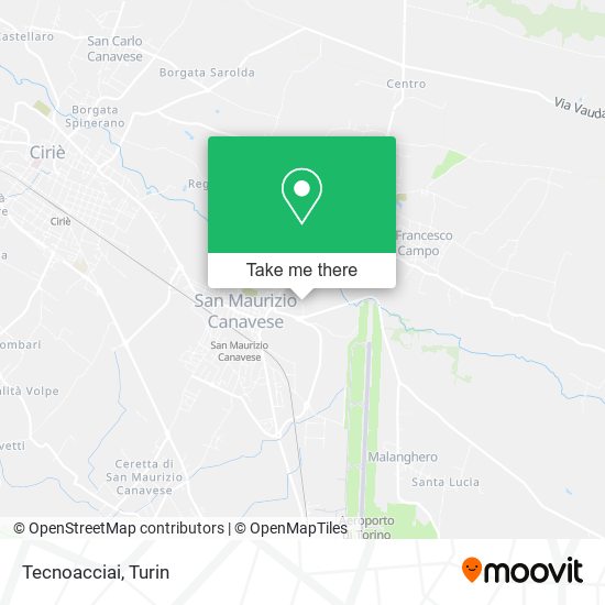 Tecnoacciai map