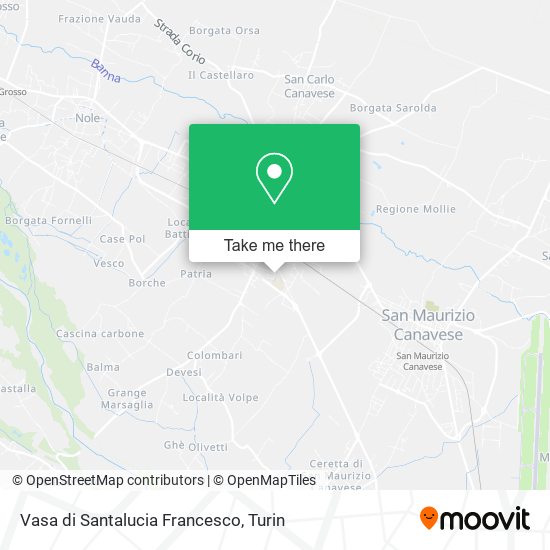Vasa di Santalucia Francesco map