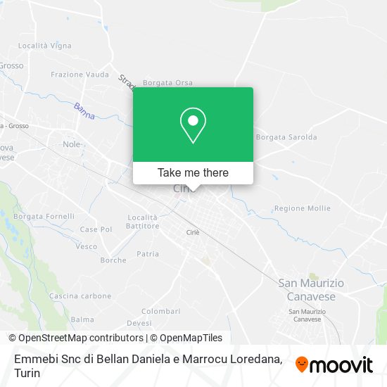 Emmebi Snc di Bellan Daniela e Marrocu Loredana map