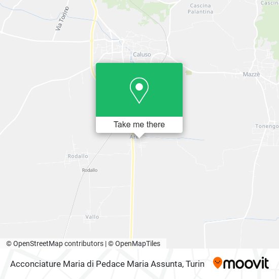 Acconciature Maria di Pedace Maria Assunta map