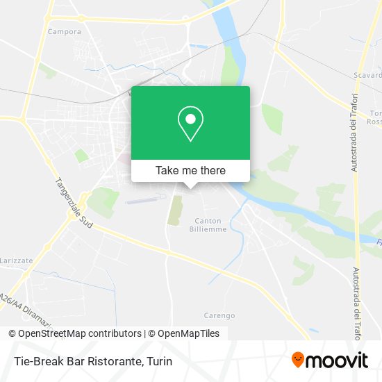 Tie-Break Bar Ristorante map