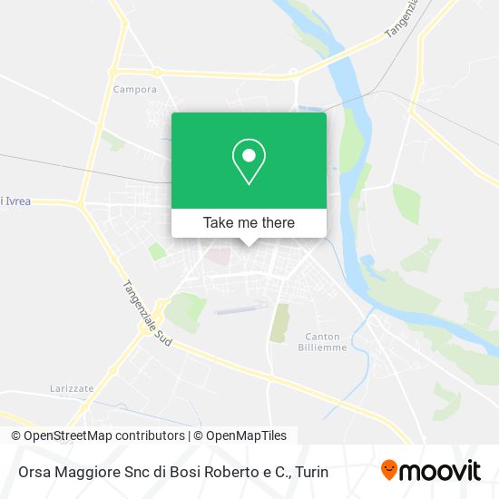 Orsa Maggiore Snc di Bosi Roberto e C. map