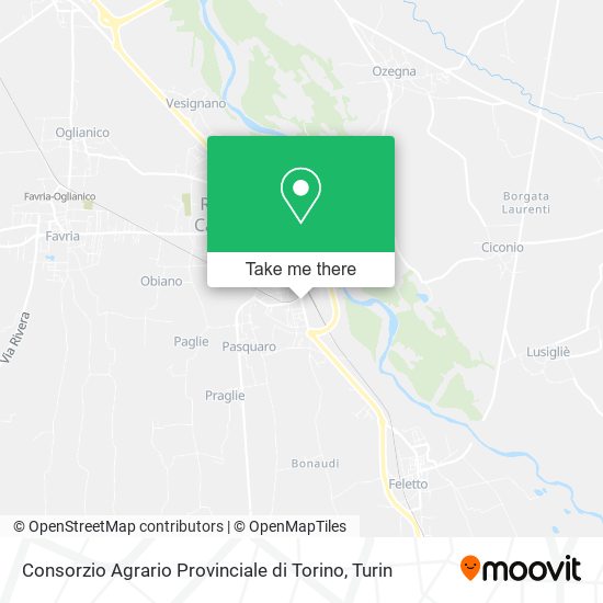 Consorzio Agrario Provinciale di Torino map