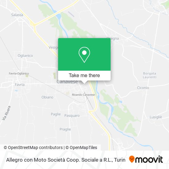 Allegro con Moto Società Coop. Sociale a R.L. map