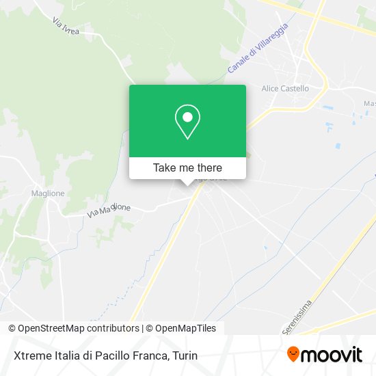 Xtreme Italia di Pacillo Franca map