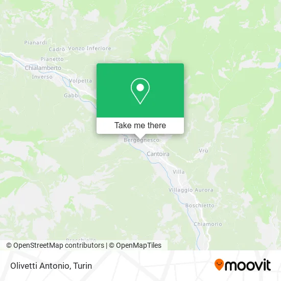 Olivetti Antonio map