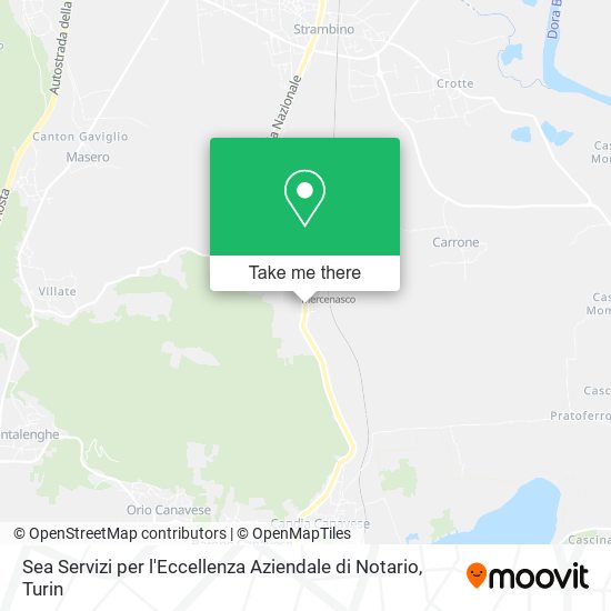 Sea Servizi per l'Eccellenza Aziendale di Notario map
