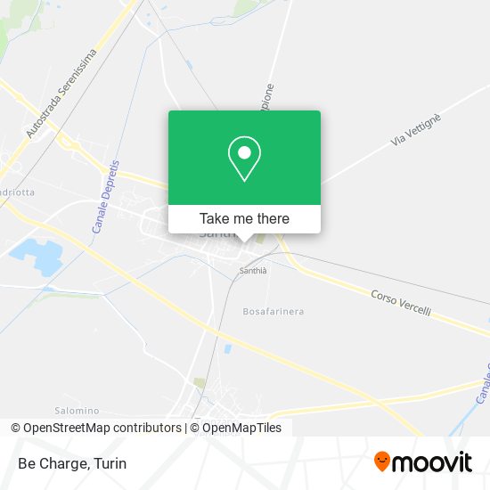 Be Charge map